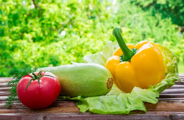 Gezonde voeding van dorp — Stockfoto