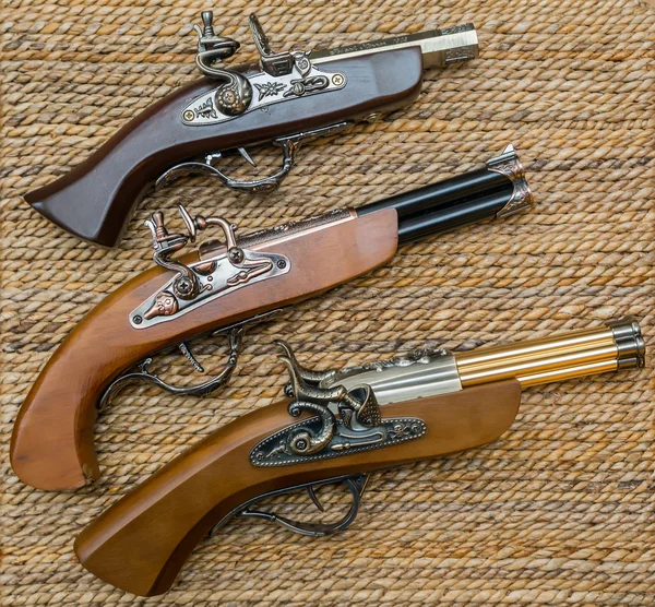 Old musket pistol. copy — Stock Photo, Image