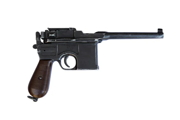 Gun Mauser pistol early nineteenth century — Stock Photo, Image