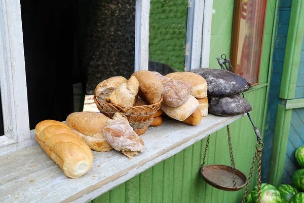 Starý chléb obchod — Stock fotografie