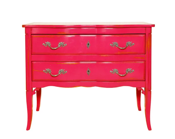 Old pink commode — Stock Photo, Image