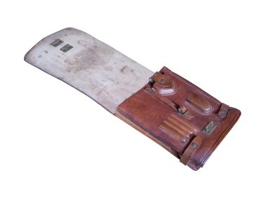 Askeri çanta, açık