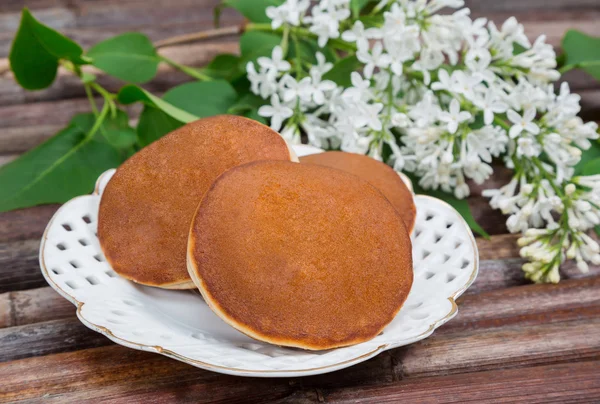 Taza de café, galletas — Foto de Stock