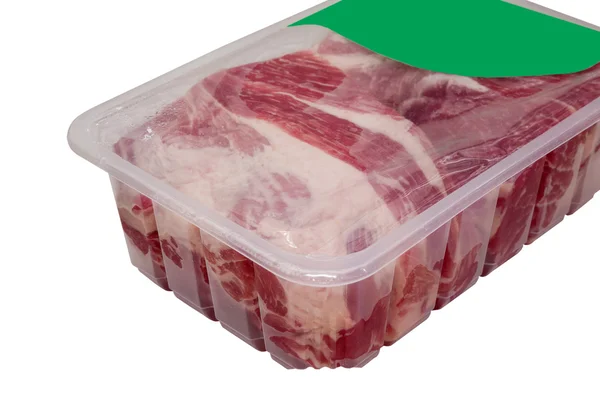 Confezionamento sottovuoto per carne — Foto Stock