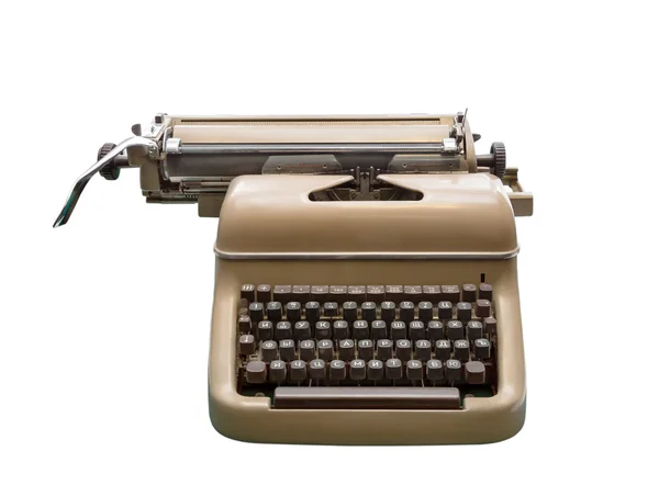 Старая пишущая машинка, винтаж — стоковое фото