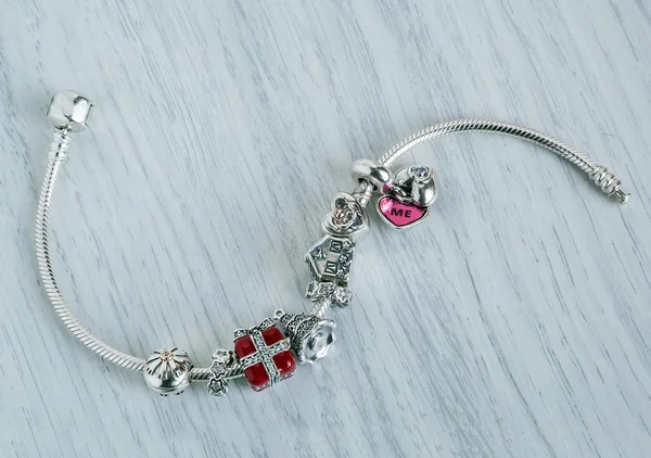 Pandora Armband Schmuck — Stockfoto