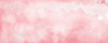 kırmızı renkte suluboya arkaplan, yumuşak pastel renk sıçrama ve lekeler kağıt ile soyut bulutlar şeklinde kan lekeleri