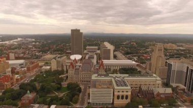 Albany hava uçan şehir içinde 