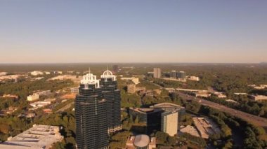 Atlanta hava uçan tür ve Kraliçe binalar çevresinde