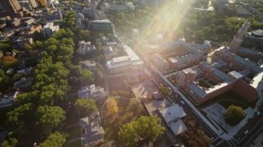New Haven Connecticut Havayolları v11 Çağdaş tasarlanmış yerleşim okullarının kuş bakışı detayları - Ekim 2017