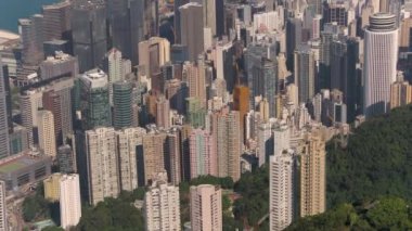 Hong Kong Havacılık v71 Birdseye Manzarası Dergi Alanı üzerinde uçuyor - Şubat 2017