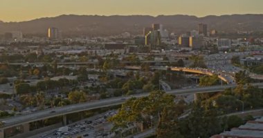Los Angeles Havayolları v220 Santa Monica ve San Diego çevre yolları kavşağı - Ekim 2019