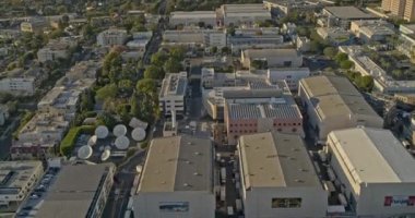 Los Angeles Havacılık v215, Fox Stüdyoları üzerinde kuş bakışı detay - Ekim 2019