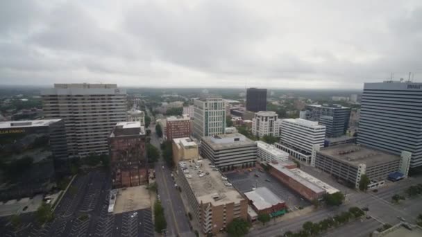 Columbia Jižní Karolína Letecký V11 Panoramatický Pohled Centrum Města Říjen — Stock video