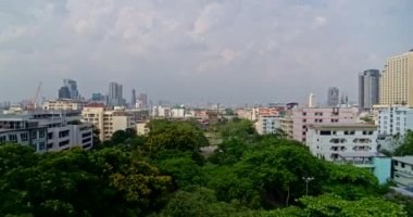 Bangkok Tayland Havayolları v139 Santiphap Parkı 'nın düşük detayı - Mart 2018