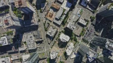 Seattle Washington Havayolları Capitol Hill bölgesi ve çevre yolunun trafik saatleri - Haziran 2020