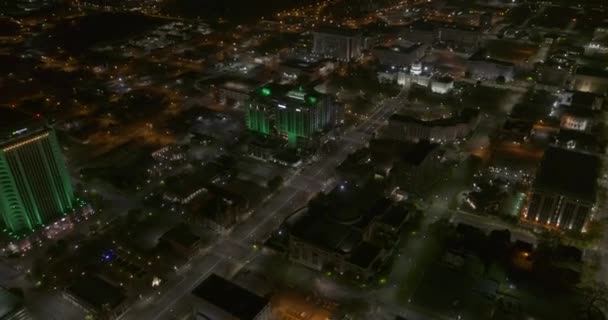 モンゴメリーアラバマ航空V7右は デクスター通りに沿ってダウンタウンに首都の建物のパンニングを明らかに左 Dji Inspire 2020年3月 — ストック動画