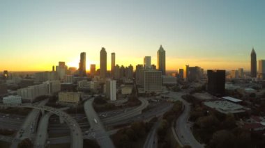 Atlanta yerde uçan hava