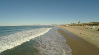 La Dockweiler plaj boyunca hava.