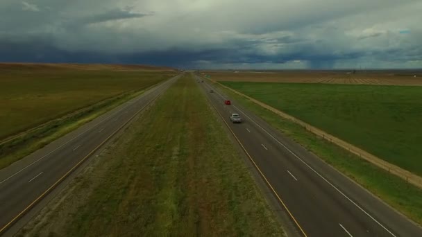 Auto-estrada em Rural California — Vídeo de Stock