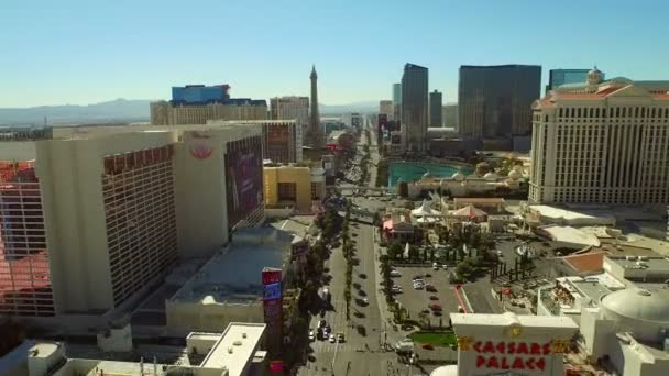 Las vegas stadsbild — Stockvideo