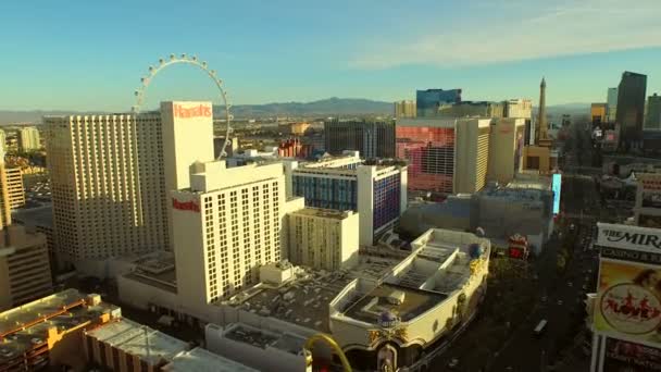 Paisaje urbano de Las Vegas — Vídeos de Stock
