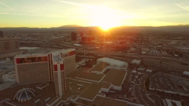 Paisaje urbano de Las Vegas — Vídeos de Stock