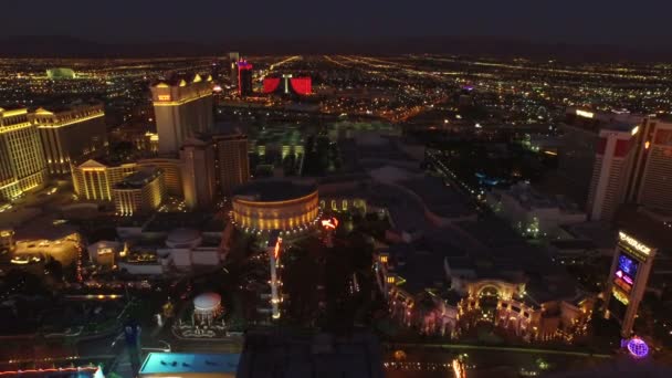 Las Vegas Cityscape all'alba — Video Stock