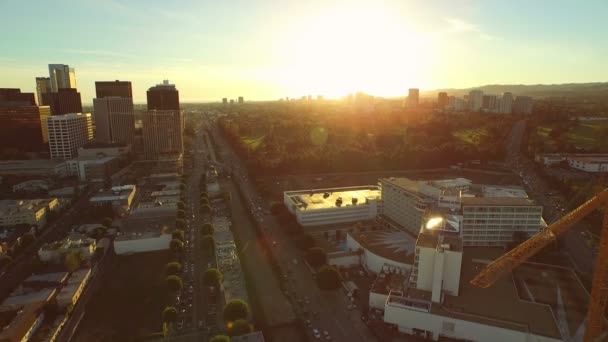 Los Angeles Aerial — Vídeo de Stock