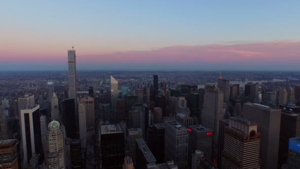 New york city hava — Stok video
