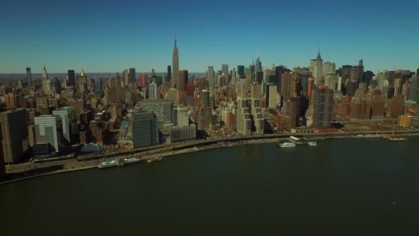 New york város légi — Stock videók