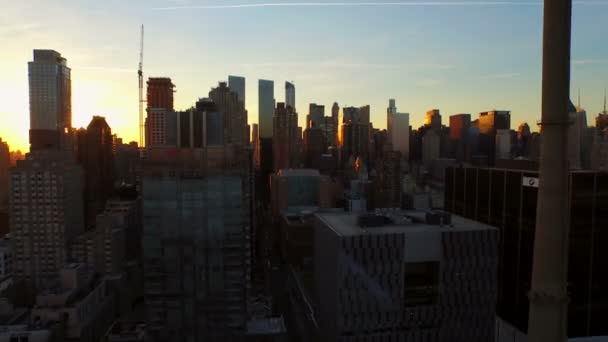 Aérea de la ciudad de Nueva York — Vídeo de stock