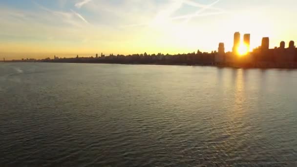 New York City Aerial — Stock Video