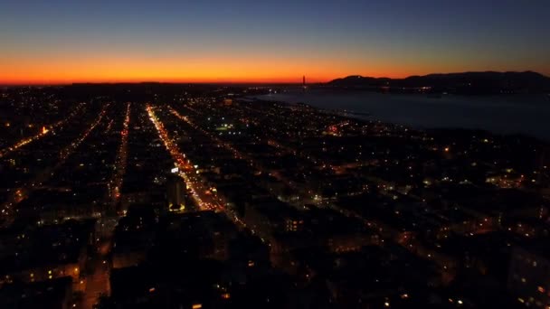 旧金山空中 — 图库视频影像
