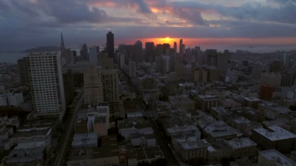 San francisco luchtfoto — Stockvideo