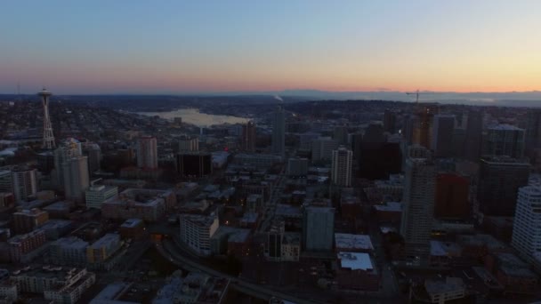 Seattle Aerial — Stock Video