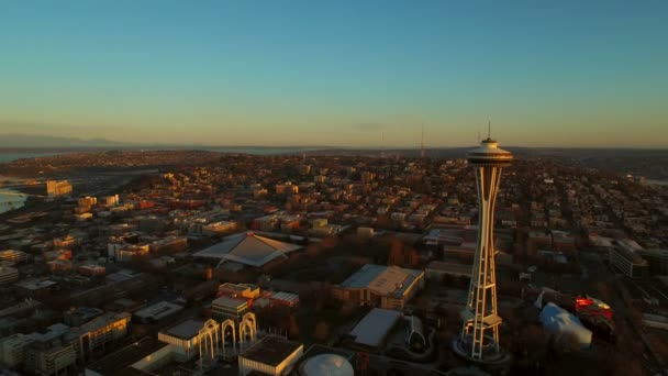 Seattle antenna — Stock videók