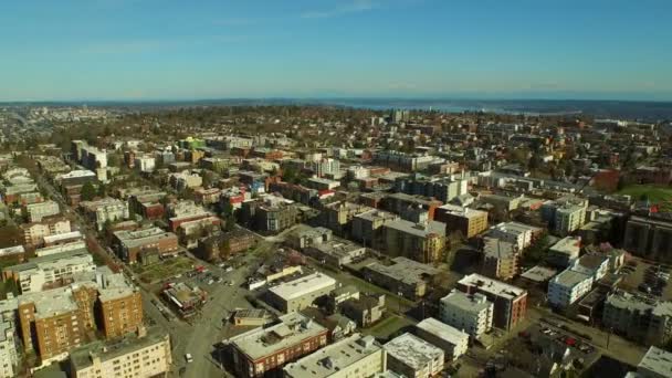 Seattle Aerial — Stock Video