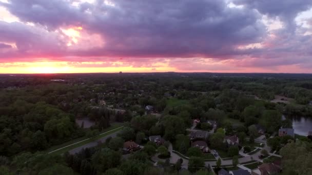 Troy Michigan Aerial — Videoclip de stoc