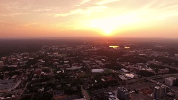 Widok z lotu ptaka Atlanta — Wideo stockowe