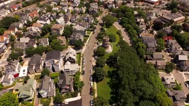 Vista aérea de Boston — Vídeos de Stock