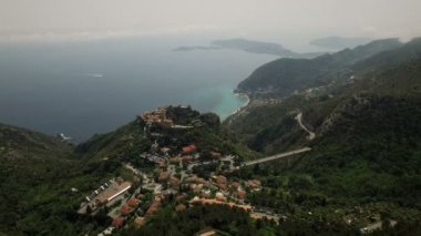 Eze havadan görünümü