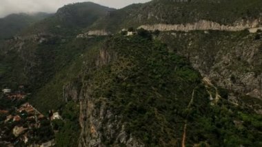 Eze havadan görünümü