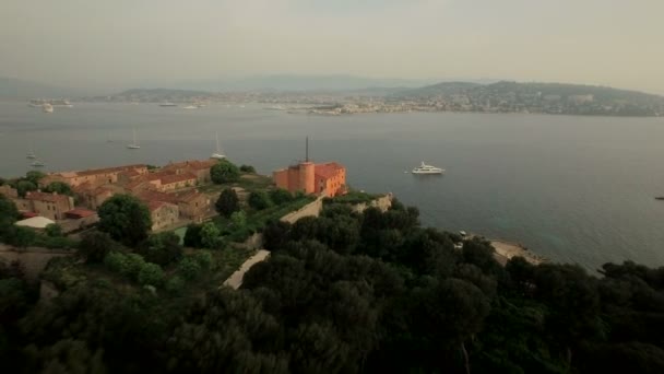 Cannes Aerial view — Stock Video
