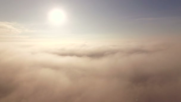 Clouds Aerial view — Stock Video
