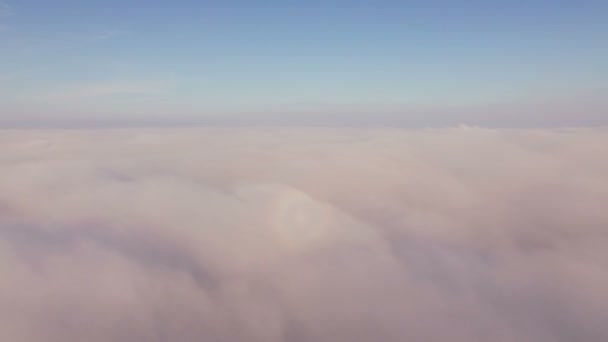 Nuvens vista aérea — Vídeo de Stock