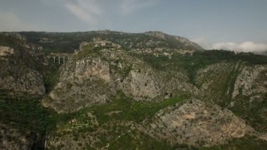 Eze havadan görünümü