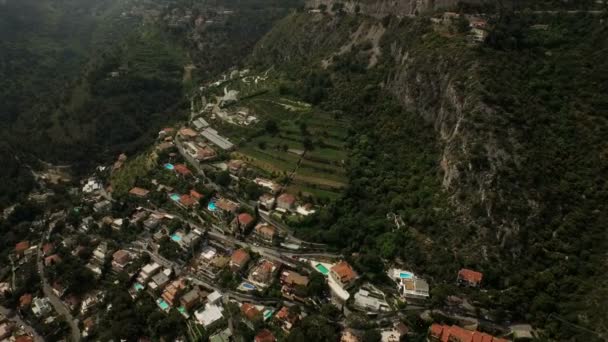 Vista aerea di Eze — Video Stock