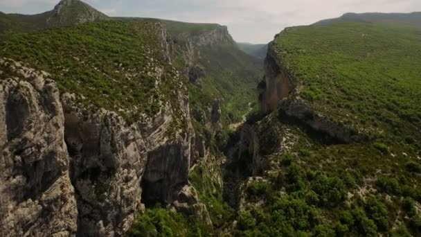 Francia Campagna Veduta aerea — Video Stock