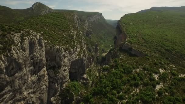 Frankrijk platteland luchtfoto — Stockvideo